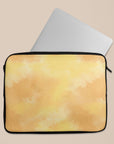 Yellow Tie Dye Laptop Sleeve