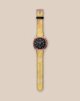 Yellow Tie Dye Galaxy Watch Band