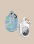 Ocean Green Tie Dye AirTag Holder