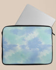 Ocean Green Tie Dye Laptop Sleeve