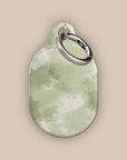 Green Tie Dye AirTag Holder
