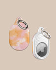 Pink Orange Tie Dye AirTag Holder