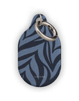 Blue Zebra AirTag Holder