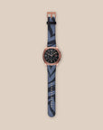 Blue Zebra Galaxy Watch Band