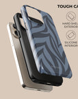 Blue Zebra Phone Case