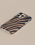 Copper Zebra Phone Case