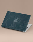 Green Swirl MacBook Case