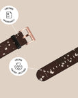 Chocolate Dots Galaxy Watch Band
