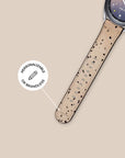 Creme Dots Galaxy Watch Band