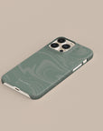 Light Green Swirl Phone Case