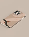 Beige Organic Phone Case