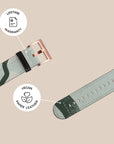 Marine Green Organic Galaxy Watch Band