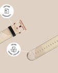 Cream Organic Galaxy Watch Band