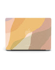 Orange Layers MacBook Case