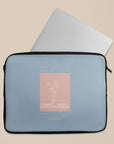 Blue Lunch & Dinner Laptop Sleeve