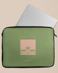 Green Sunday Club Laptop Sleeve