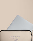 Beige Golf & Polo Laptop Sleeve