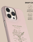 Pink Pam Springs Phone Case