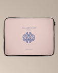 Pink College Club Laptop Sleeve