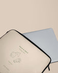 Beige Country Club Laptop Sleeve