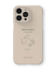 Beige Country Club Phone Case