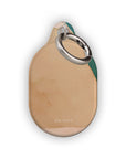 Beige Canvas AirTag Holder
