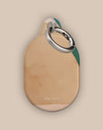 Beige Canvas AirTag Holder