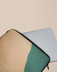 Beige Canvas Laptop Sleeve