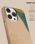 Beige Canvas Phone Case