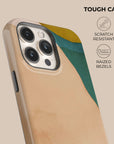 Beige Canvas Phone Case