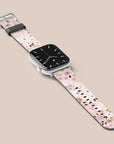 Pink Ditsy Apple Watch Band