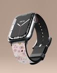 Pink Ditsy Apple Watch Band