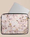 Pink Ditsy Laptop Sleeve