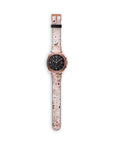 Pink Ditsy Galaxy Watch Band