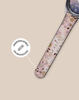 Pink Ditsy Galaxy Watch Band