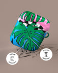 Tropical Leaves AirPods Case