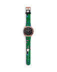 Tropical Leaves Galaxy Watch Band