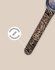 Light Zebra Galaxy Watch Band