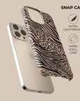Light Zebra Phone Case