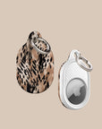 Leopard Close Up AirTag Holder