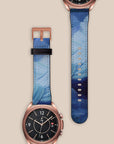 Blue Paint Galaxy Watch Band