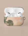 Beige Minimalistic AirPods Case
