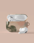 Beige Minimalistic AirPods Case