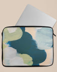 Green Canvas Laptop Sleeve