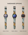 Flower Canvas Galaxy Watch Band