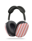 Coral Stripe AirPods Max Case