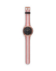 Coral Stripe Galaxy Watch Band