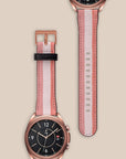 Coral Stripe Galaxy Watch Band