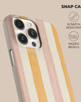 Grooved Orange Phone Case