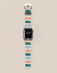 Coral Tides Apple Watch Band